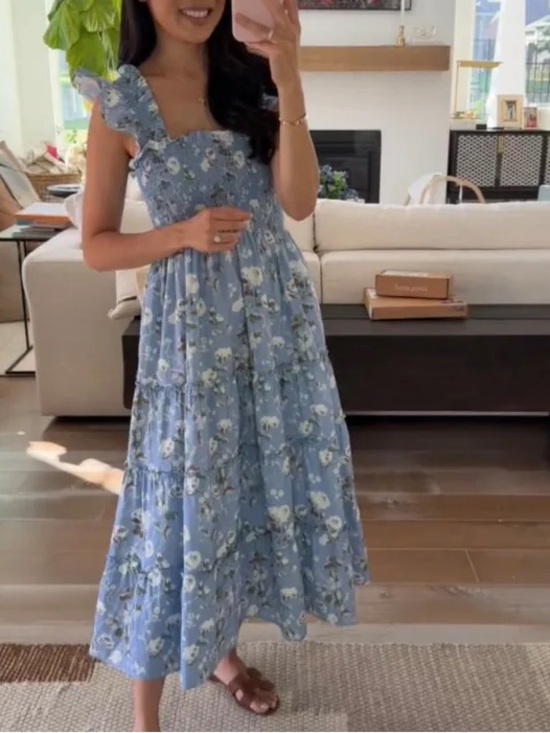 Hill House Dresses & Skirts - Hill House Ellie Nap Dress Blue Floral
